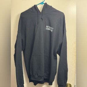 Gildan Black Graphic Hoodie Motion City Soundtrack